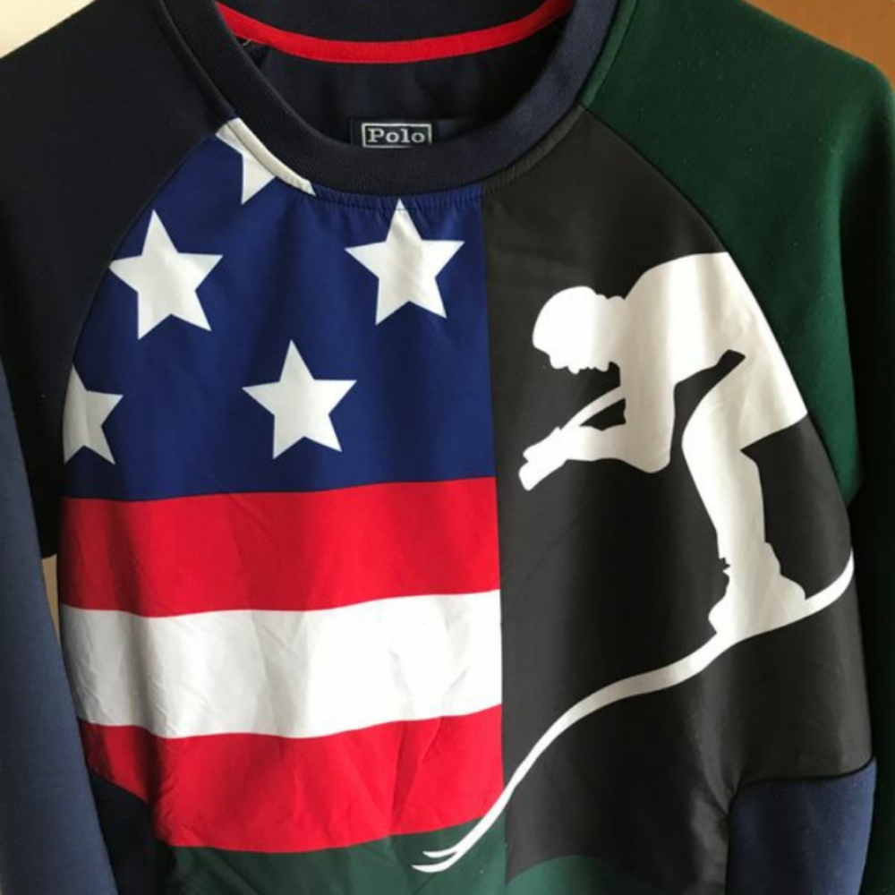 Polo Ralph Lauren 92 Ski Cookie Crest Pullover S